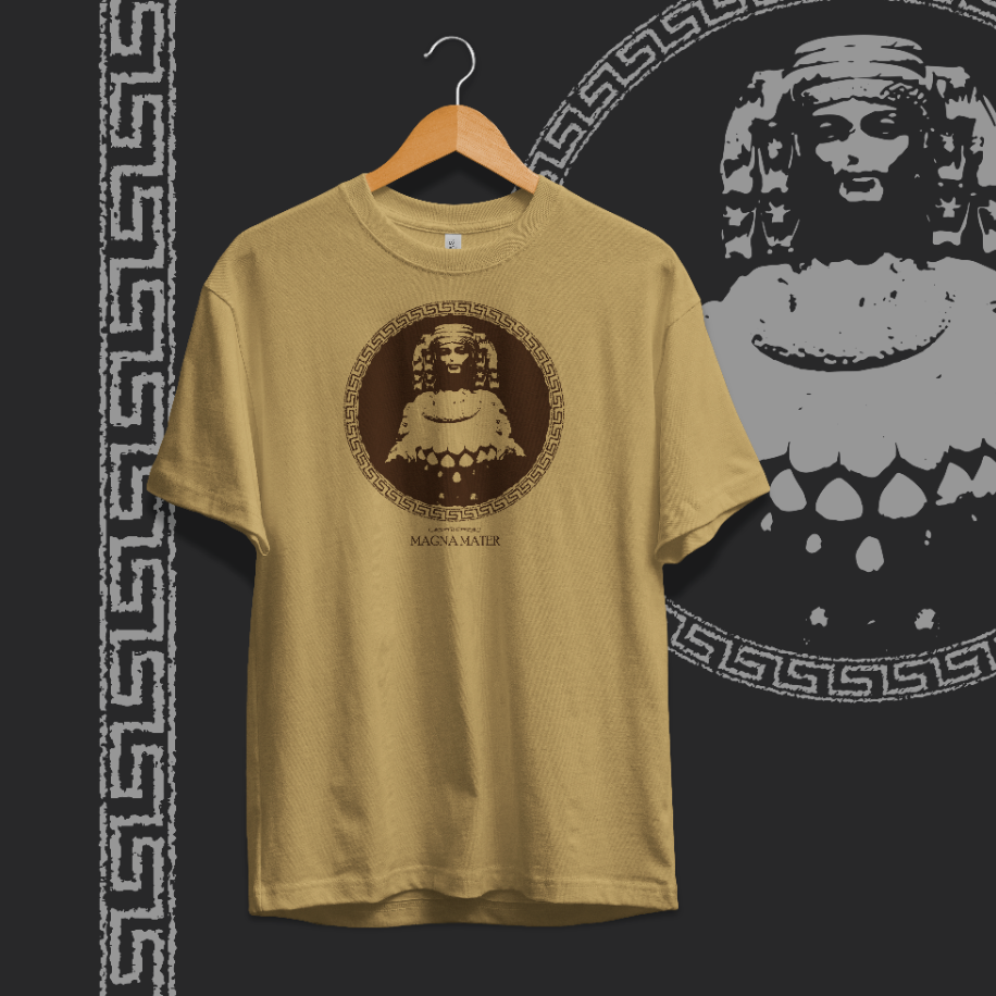 Efes Artemis'i Baskılı Basic T-Shirt