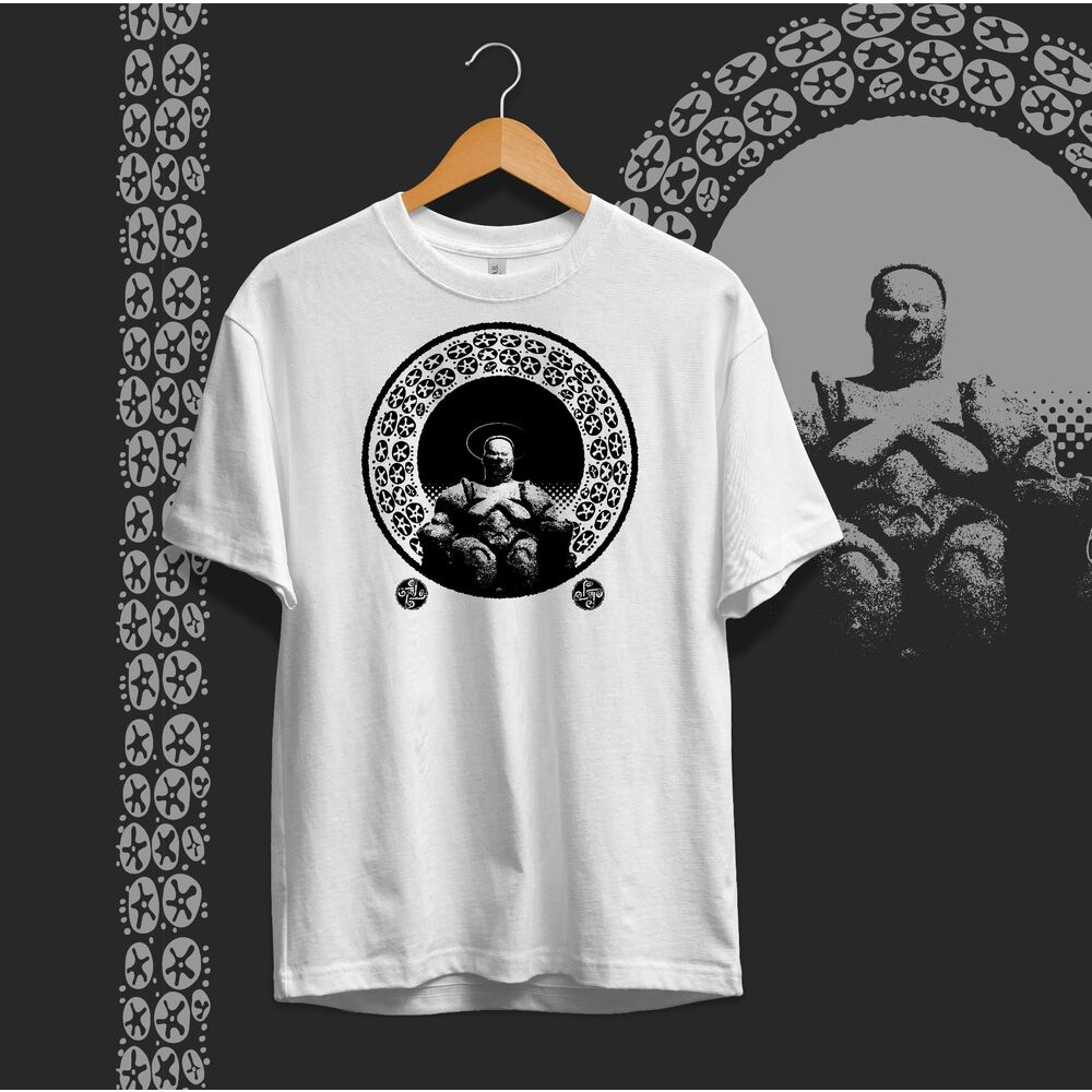 Çatalhöyük Ana Tanrıçası Baskılı Oversize T-Shirt