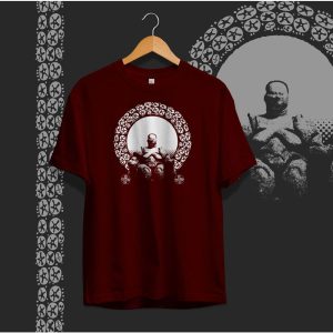Çatalhöyük Ana Tanrıçası Baskılı Basic T-Shirt