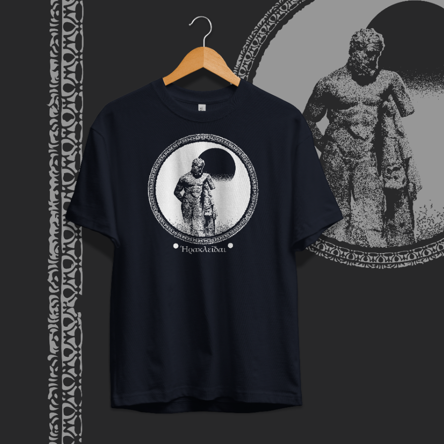 Herakles Baskılı Basic T-Shirt