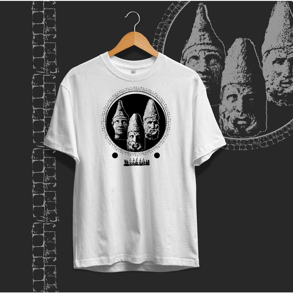 Nemrut Dağı Heykelleri Baskılı Oversize T-Shirt