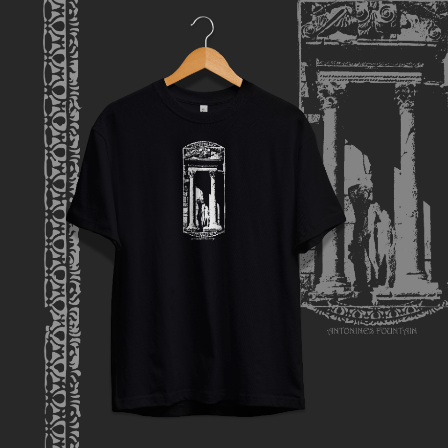 Sagalassos Anatoninler Çeşmesi Baskılı Oversize T-Shirt