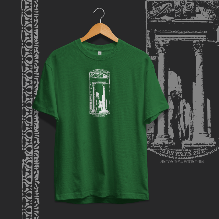 Sagalassos Anatoninler Çeşmesi Baskılı Basic T-Shirt