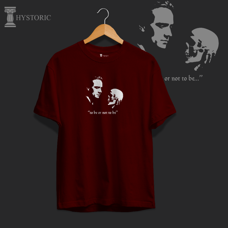 To Be Or Not To Be Baskılı Basic T-Shirt