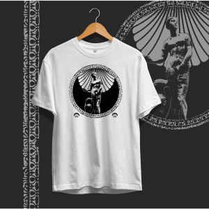 Troia Afrodit'i Baskılı Oversize T-shirt