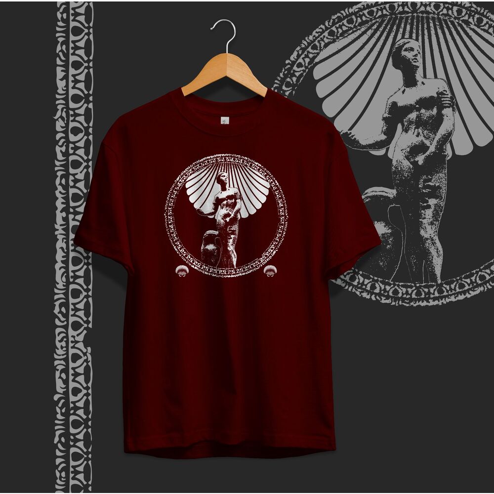 Troia Afrodit'i Baskılı Basic T-Shirt