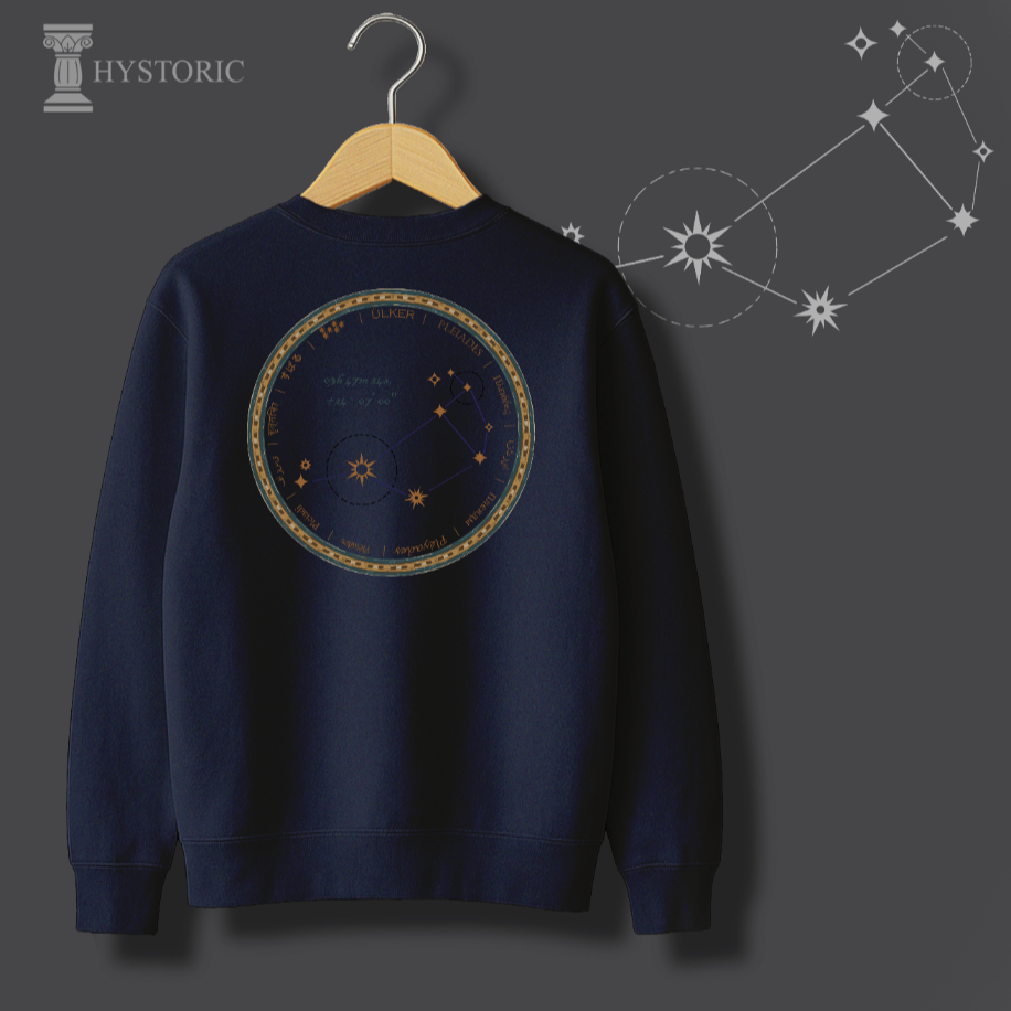 Ülker Takım Yıldızı Sırt Baskılı Sweatshirt