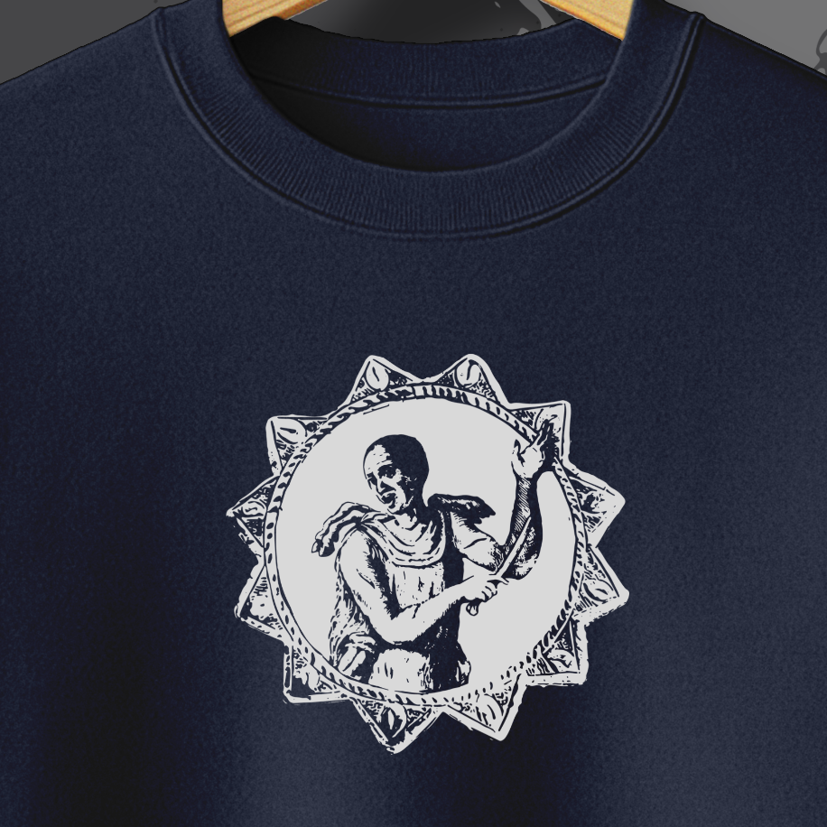 Kalenderi Dervişi Baskılı Sweatshirt - Görsel 9