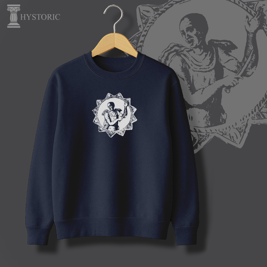 Kalenderi Dervişi Baskılı Sweatshirt - Görsel 8
