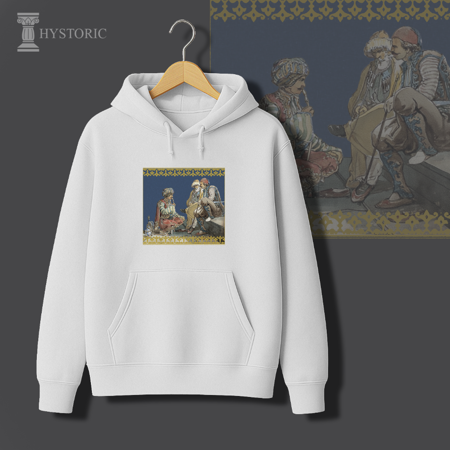 İstanbul Kahvesi Baskılı Hoodie