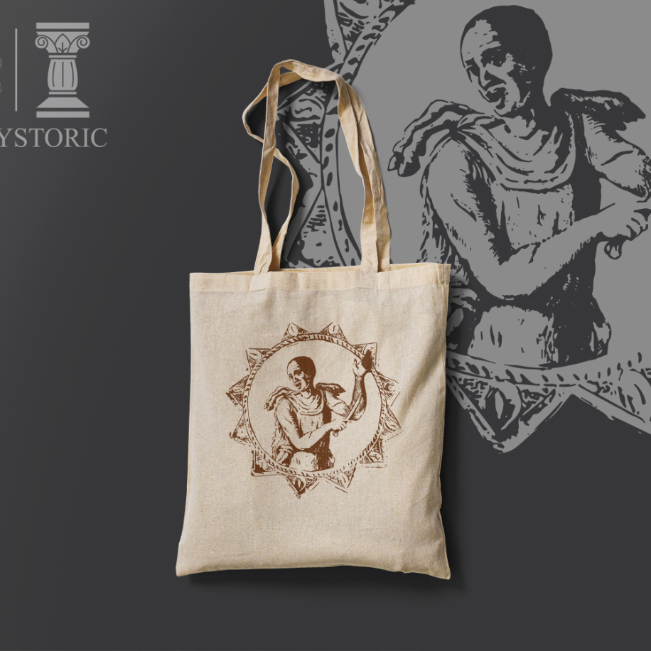 Kalenderi Dervişi Baskılı Bez Çanta