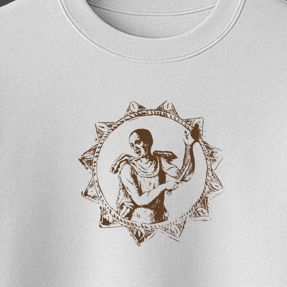 Kalenderi Dervişi Baskılı Sweatshirt - Görsel 15