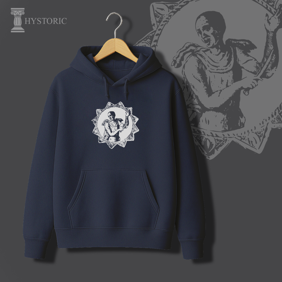 Kalenderi Dervişi Baskılı Hoodie