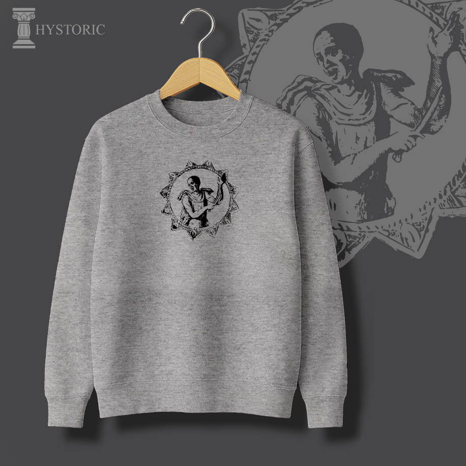Kalenderi Dervişi Baskılı Sweatshirt