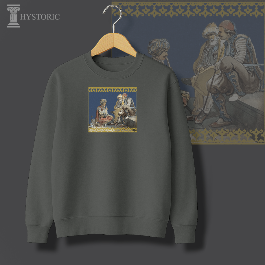 İstanbul Kahvesi Baskılı Sweatshirt